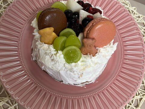 簡単にジェンダーリビールケーキ
